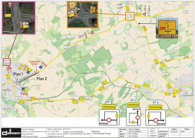 Sperrung L506-K13 Übersicht