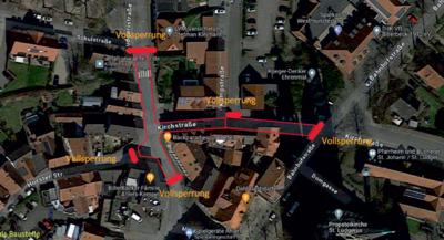 Sperrung Luderistraße Kirchstraße - Stadt Billerbeck Sperrung Luderistraße Kirchstraße